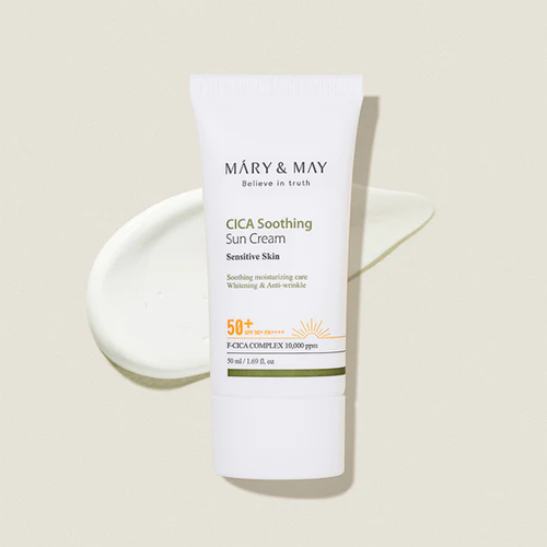 *TIME DEAL* [Mary&May] Cica Soothing Sun Cream SPF50+ PA++++ 50ml